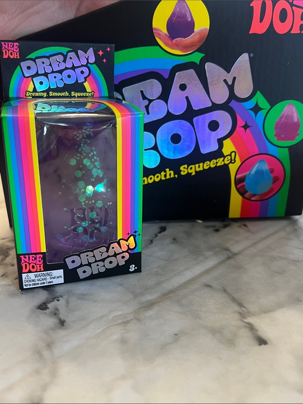Dream Drop Kids Squeeze Toy - Purple